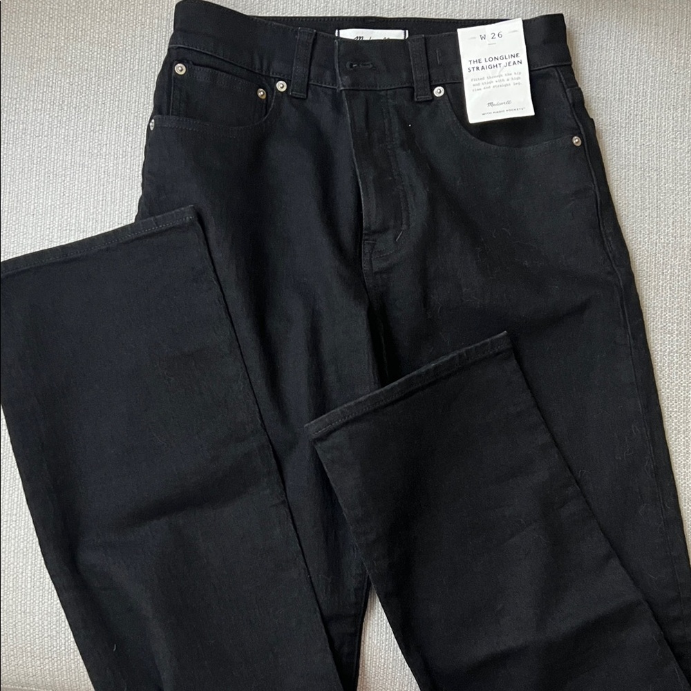 Madewell Longline Straight Jean